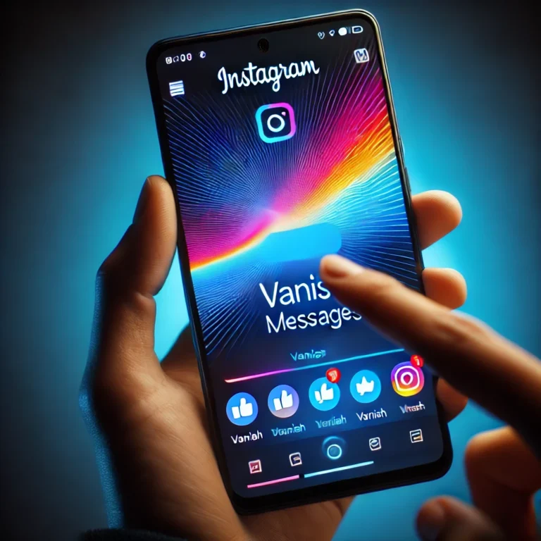 Turn Off Vanish Mode on instagram